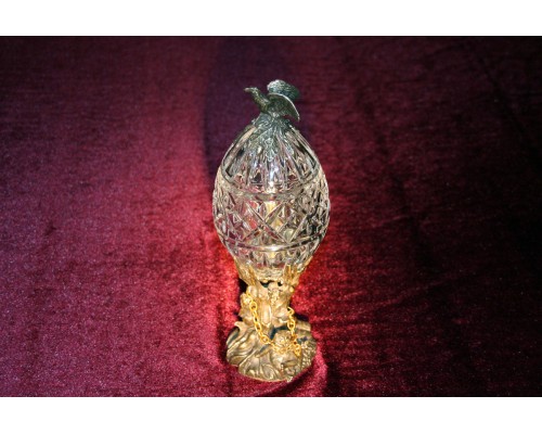 Подарочная композиция — ваза с крышкой «У Лукоморья»
