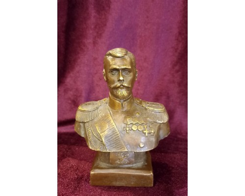 Бюст кабинетный "Император Николай II"