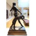 Бронза напольная (настольная) "Диана и гончая"