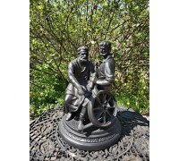 Скульптура "Изобретатели паровоза братья Черепановы"
