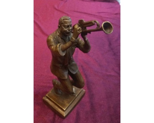 Скульптура "Джазовые музыканты - Трубач"
