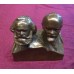 Скульптура "Маркс, Ленин"