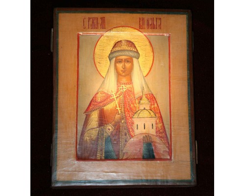 Икона "Св. Великомученица Княгиня Ольга"