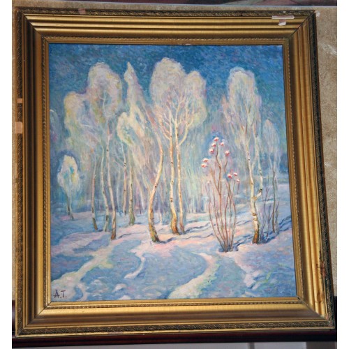Картина «Зимний лес»